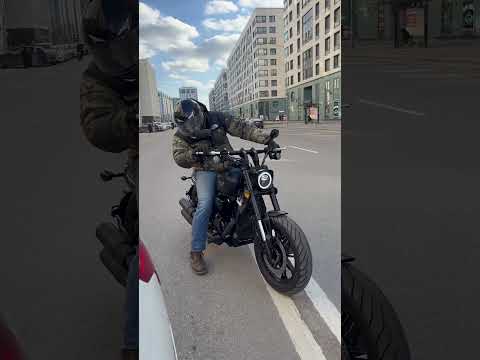 Прокатились на RegulMoto V-bob #мото #moto #topmot #мотоциклист #мотоцикл #regulmoto #v-bob