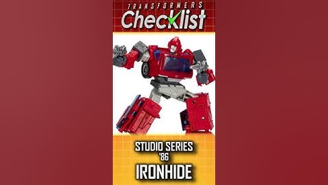 ✅ Transformers CHECKLIST: Studio Series PART 159 - 