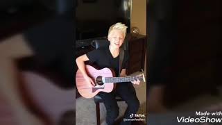 Carson Lueders singing evolution on tiktok 2015 - 2020