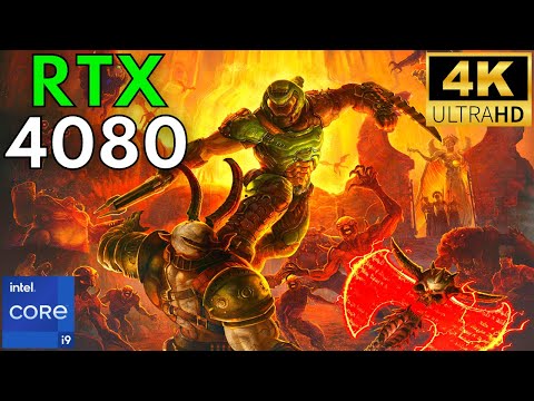 🔴 LIVE | Doom Eternal: RTX 4080 + i9 13900K | 4K | Ultra Nightmare Settings