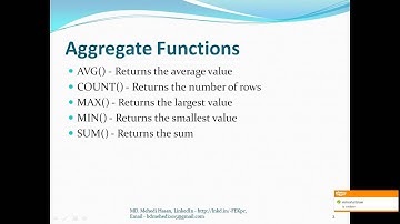 SQL Server Bangla Tutorial 19   Aggregate function