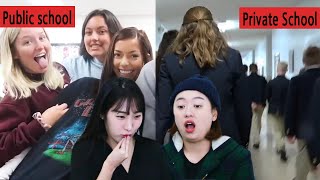 Koreans in their 30s React To American High School Vlogs