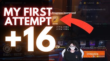 Enhancing from +15 to +16… This Is Where the Pain Begins | Crystal of Atlan