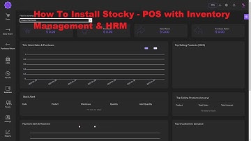 How to Install Stocky - POS with Inventory Management & HRM #inventory #hrm