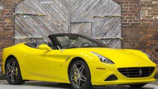 We proudly offer this heavily loaded 2016 ferrari california t in
giallo modena yellow over a charcoal leather interior with just 1,856
miles an origina...