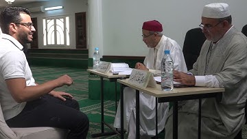 مشاركة الطالب أحمد بن عياد في تصفيات المسابقة السنوية في حفظ القرآن الكريم