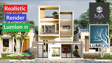 How To Create Realistic Exterior Render /Lumion 11 /Exterior Series 03