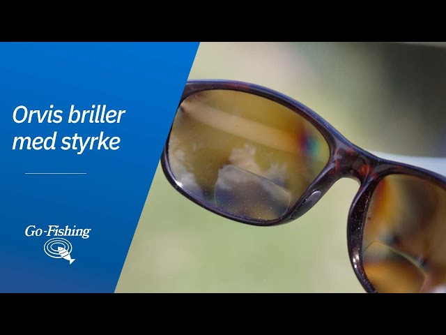 Orvis Superlight Magnifier Sunglasses - Brille med styrke! -
