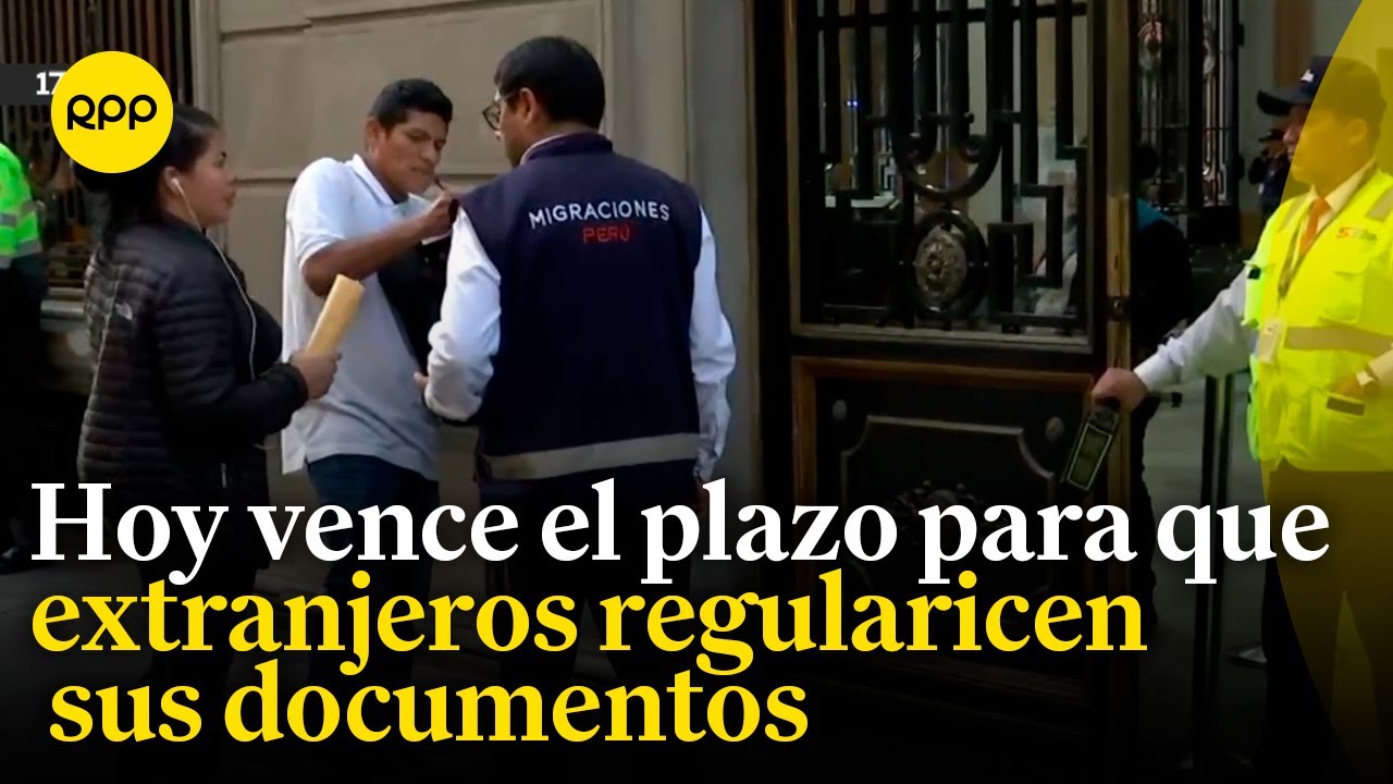 Hoy vence el plazo para que extranjeros regularicen sus documentos ...