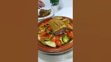 طاجين مغربي بالحوت أو السمك كيجي لذيذ متشبعوش منو Chorts طبخ طاجين مغربي 