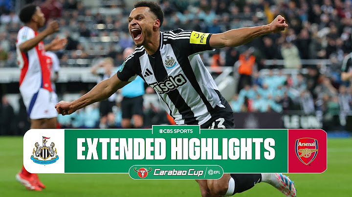 Newcastle United vs. Arsenal: Extended Highlights | Carabao Cup | CBS Sports Golazo