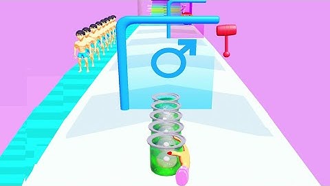 CLONE RUSH ALL LEVELS #4 GAMEPLAY