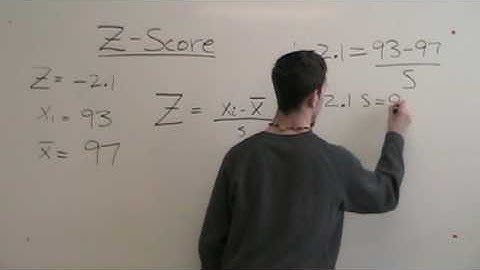 Find Standard Deviation With the Z-Score Formula