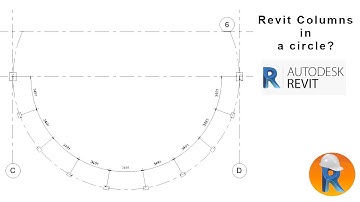 How to draw an array of columns in a circle?