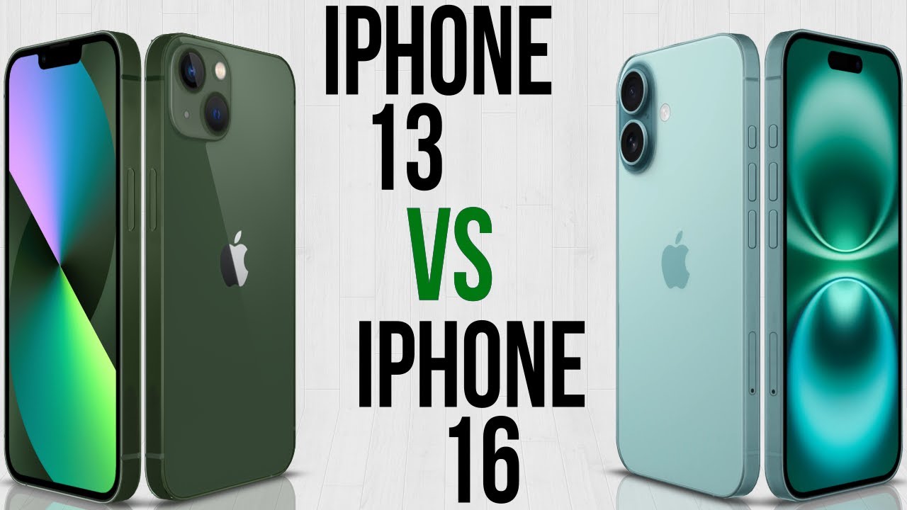 ru　iPhone13.16 iPhone 13 vs iPhone 16 (Comparison & Prices) - YouTube