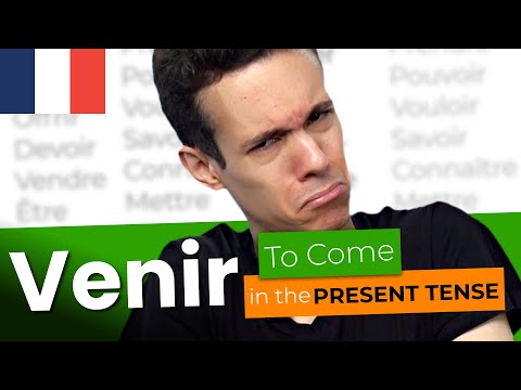 VENIR in the Present Tense - Mastering French Verbs