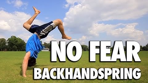 Getting Over Back Handspring Fear – Back Handspring FEAR Help