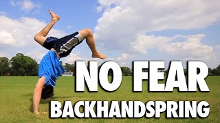 Getting Over Back Handspring Fear – Back Handspring FEAR Help