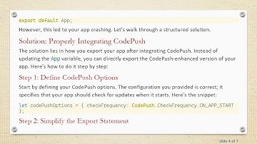 Implementing CodePush in Your React Native App