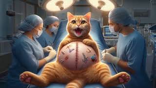 The Pregnant CAT in labor arrives late at the hospital | Sad Cat Couple story 😿💔 #cat #cutecat by BiliCats 1,982 views 7 days ago 1 minute, 3 seconds