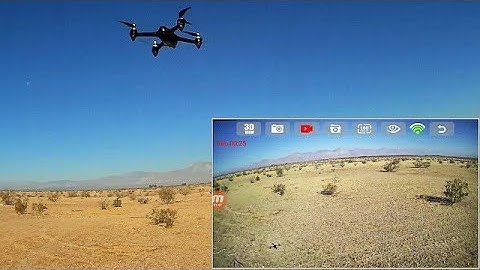MJX Bugs 2W B2W Long Range Desert Flight Test Review