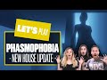 Let's Play Phasmophobia New House Update - NEW GHOSTS + NOWHERE TO HIDE IN WILLOW STREET