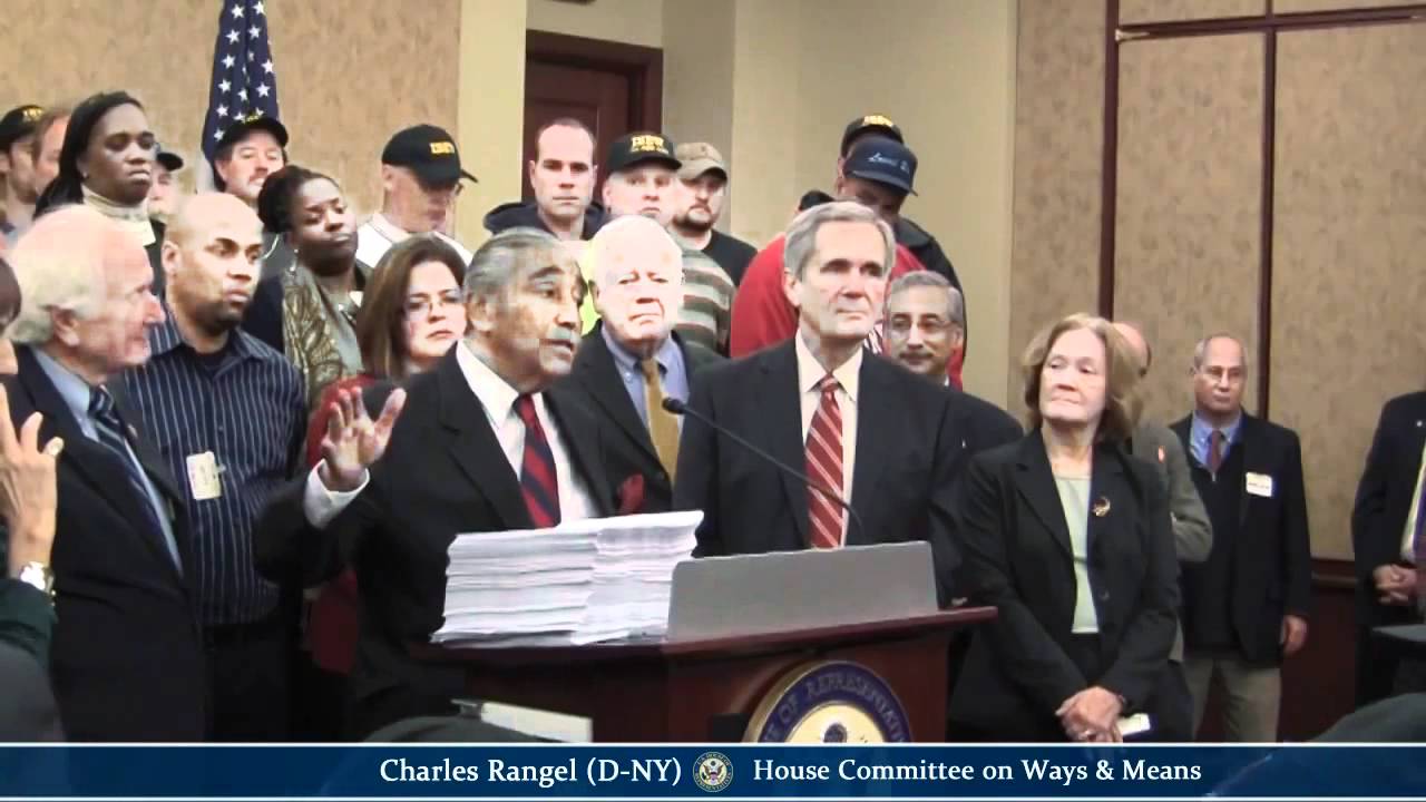 Congressman Rangel Speaks at Unemployment Insurance Extension Press Conference