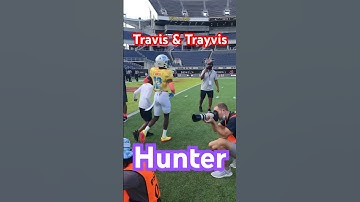 Travis & Trayvis Hunter | UA All American to the #nfl draft! #travishunter #espn #football