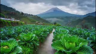 Enjoying Rainfall In A Mountain Village | Nature Sounds For Sleep & Meditation"