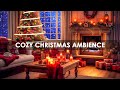 Warm Winter Night Jazz in Cozy Christmas Ambience with Christmas Jazz &amp; Cracking Fireplace for Relax