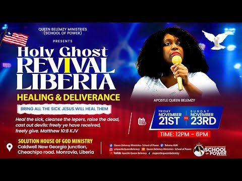 HOLY GHOST REVIVAL In LIBERIA Day 1