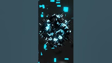 Sci-Fi Cube Animation,Blender Render.