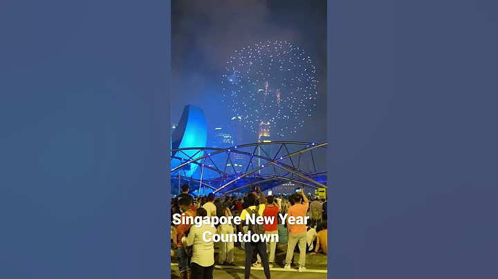 Singapore New Year Countdown
