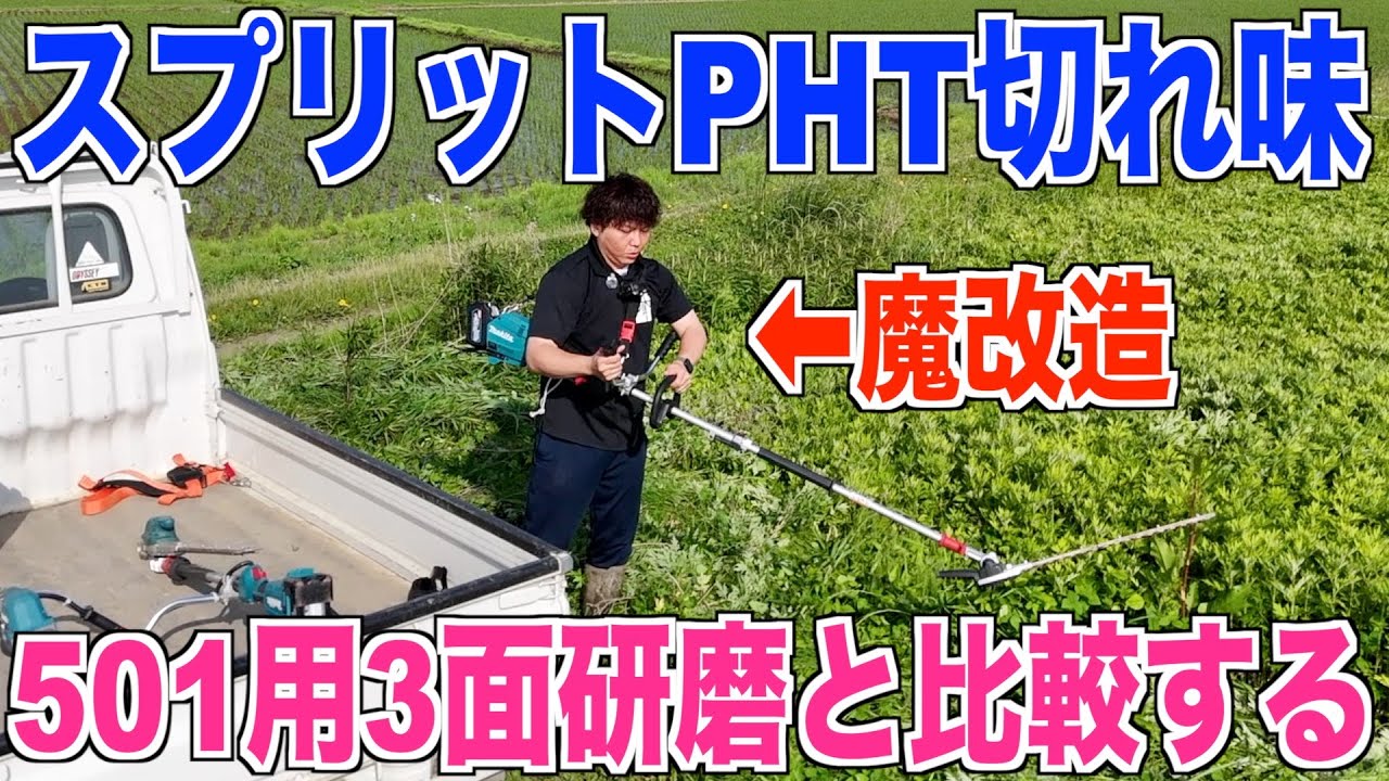 Makita] Pole Hedge Trimmer Split: A Comparison of Modified Hedges 