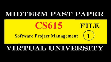 CS615 MIDTERM FILE 1|PAST PAPER|VIRTUAL UNIVERSITY