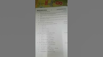 1st sem ENGLISH question paper rcub 2022