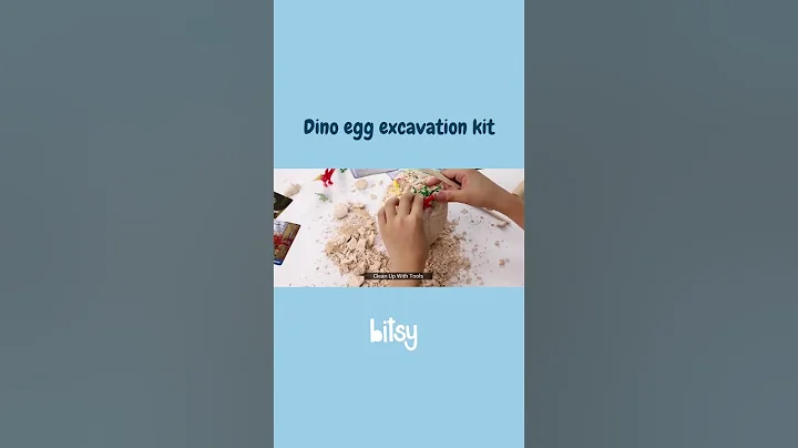 Dino egg excavation kit | bitsy