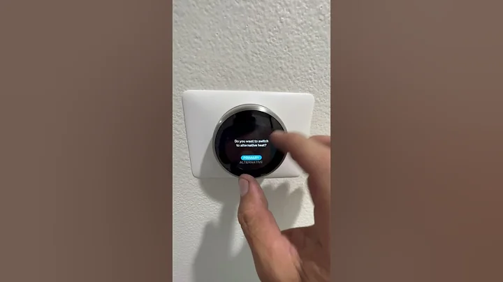 How to choose gas or heat pump on your nest thermostat / Orange County California #hvacguy