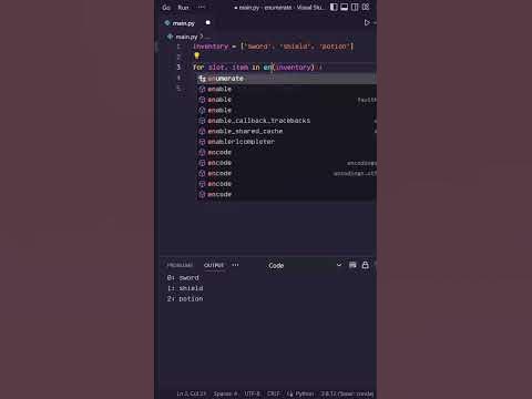A BETTER Way To Loop Python Lists! #python #coding #programming - YouTube