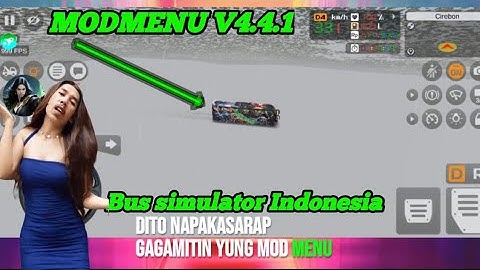 Bus Simulator Indonesia Mod Menu v4.4.1 For Android 2025 | (BUSSID) Unlimited To Use, GG New Update.