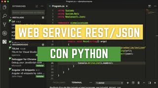 Consumir un servicio Web REST/JSON con Python | Web services con Python | Servicios Web con Python