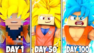 TÓM TẮT 100 NGÀY SINH TỒN MINECRAFT 7 VIÊN NGỌC RỒNG ANH HÙNG SIÊU CẤP DRAGON BALL SUPER HEROS