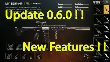 UPDATE 0.6!! NEW FEATURES!! | PUBG MOBILE LIGHTSPEED VERSION