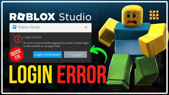 How To Fix Roblox Studio Login Error 