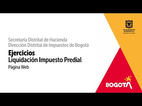 Ejercicios de Liquidación Impuesto Predial página web