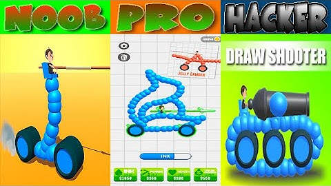 NOOB vs PRO and HACKER - DRAW JOUST Gameplay Walkthrough