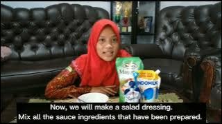 procedure text | group excellent IX-C2 | how to make fruit salad