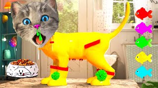 New Little Kitten Adventure - Preschool Super Small Kitten And Cartoon Cat - Cat Care