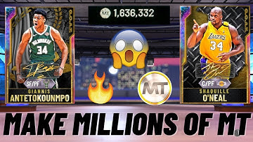 HOW TO MAKE MILLIONS OF MT WITHOUT SNIPING NBA 2K20