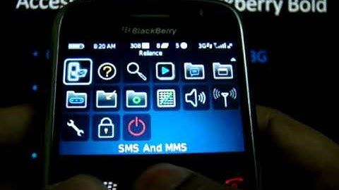 Setting up of 3G services on Blackberry bold